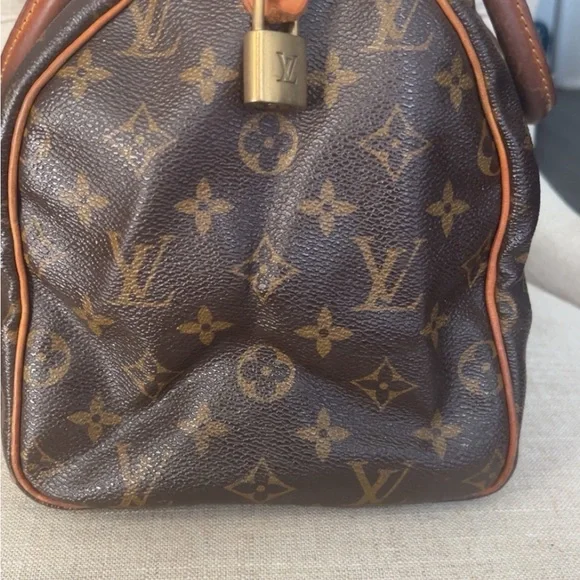 Louis Vuitton Brown Monogram Speedy 30 - Picture 4 of 9
